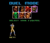 une photo d'Ã©cran de Shaq Fu sur Nintendo Super Nes